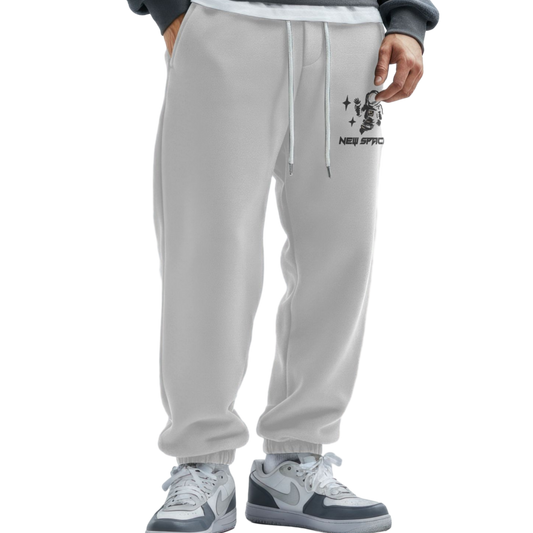 Premium Fleece Joggers (with Embroidery spaceman)